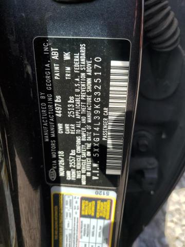 5XXGT4L39KG325170 KIA Optima Lx