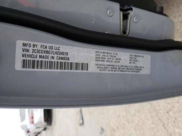 2C3CDXBG7LH234578 Dodge Charger Sxt