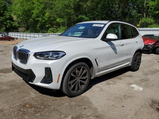 2022 BMW X3 SDRIVE3 - 5UX43DP08N9J85647