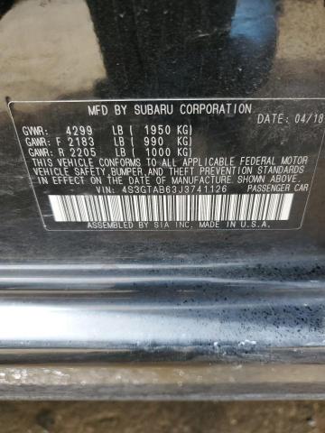 4S3GTAB63J3741126 Subaru Impreza Premium