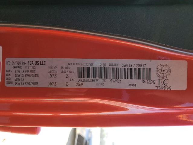1C4HJWEG8JL900721 Jeep Wrangler Unlimited Sahara