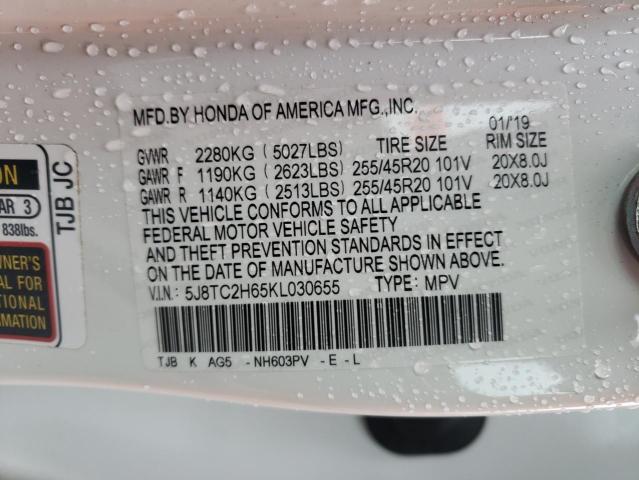 5J8TC2H65KL030655 Acura Rdx A-spec