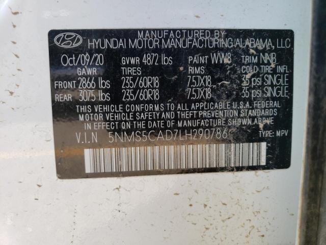 2020 HYUNDAI SANTA FE L - 5NMS5CAD7LH290786