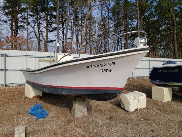 Salvage Boats with No Bids Yet For Sale at auction: 1985 Kenc Bay Rider