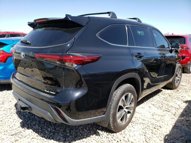 VIN 5TDHZRBH2NS594384 2022 Toyota Highlander, Xle no.3