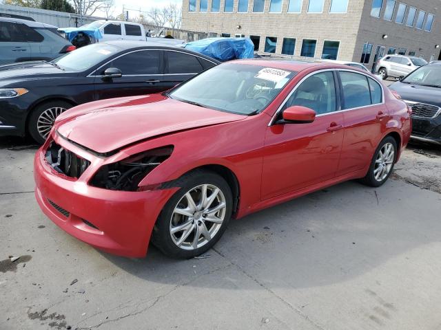 Salvage 2009 Infiniti G37 Coupe In Idaho 