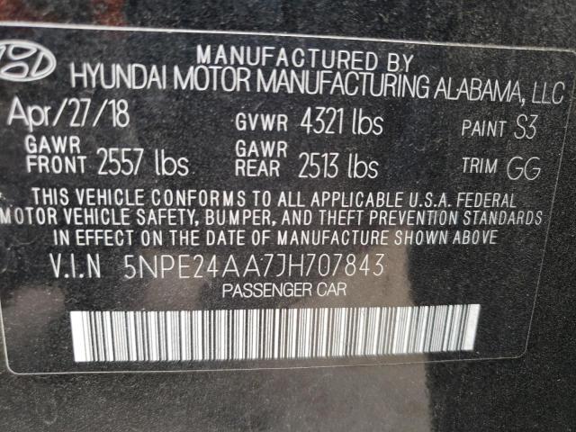 2018 HYUNDAI SONATA ECO - 5NPE24AA7JH707843