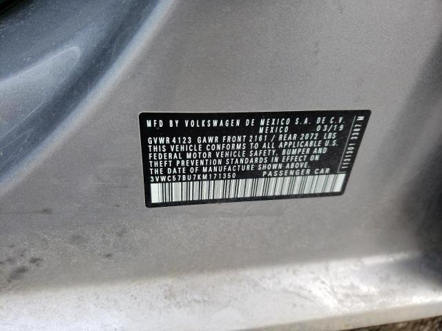 2019 VOLKSWAGEN JETTA S - 3VWC57BU7KM171350