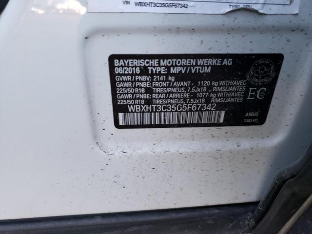 2016 BMW X1 XDRIVE2 - WBXHT3C35G5F67342