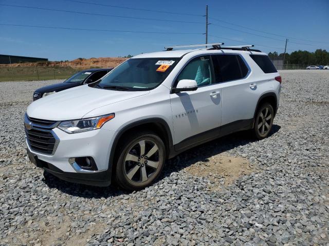 Salvage cars for sale from Copart Tifton, GA: 2021 Chevrolet Traverse LT