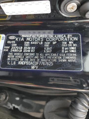 KNDPB3AC0F7767625 KIA Sportage Lx