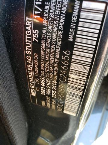 WDDGF4HB9EG246656 Mercedes-Benz C 250