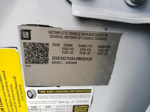 2018 CADILLAC XTS FUNERA - 2GEXG7U34J9500426