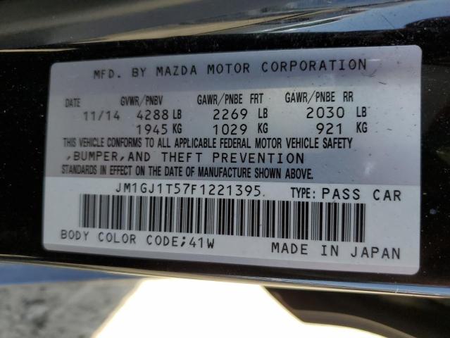 JM1GJ1T57F1221395 Mazda 6 TOURING