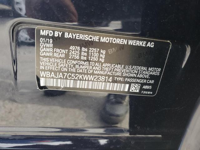 2019 BMW 530 XI - WBAJA7C52KWW23814