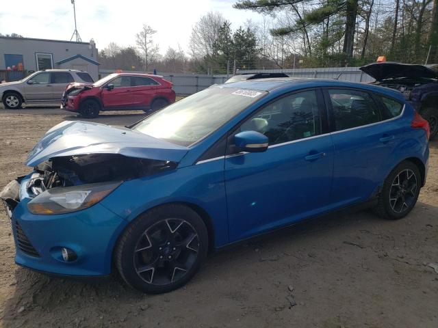 Salvage cars for sale from Copart Lyman, ME: 2012 Ford Focus Titanium
