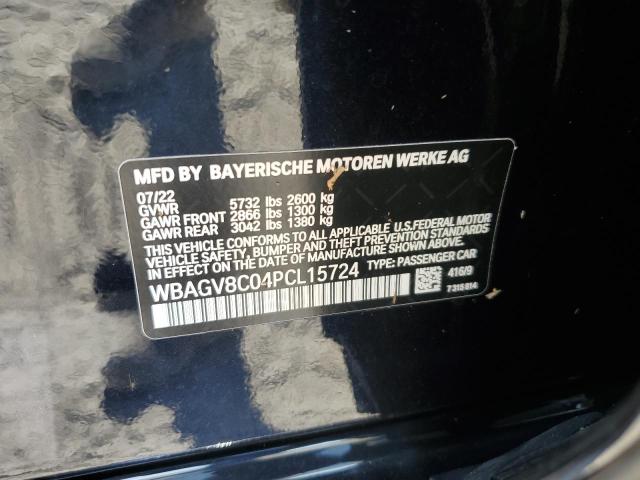 2023 BMW M850XI - WBAGV8C04PCL15724