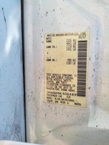 1N4AA6AP4HC406489 Nissan Maxima 3.5s