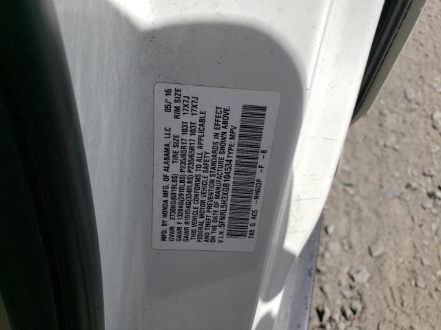 2016 HONDA ODYSSEY SE - 5FNRL5H3XGB104534
