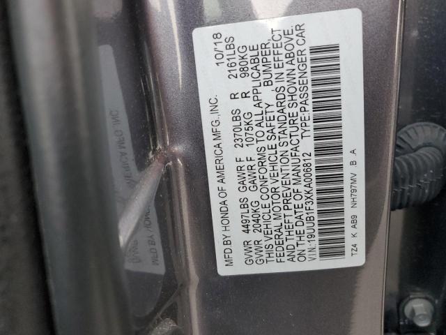 19UUB1F3XKA006812 Acura TLX