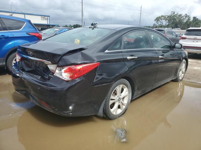 VIN: 5NPEC4AC4CH452375 Auction: COPART Lot: 48963123 Location: FL - TAMPA SOUTH 5NPEC4AC4CH452375 HYUNDAI SONATA 2012 BLACK Photo 3