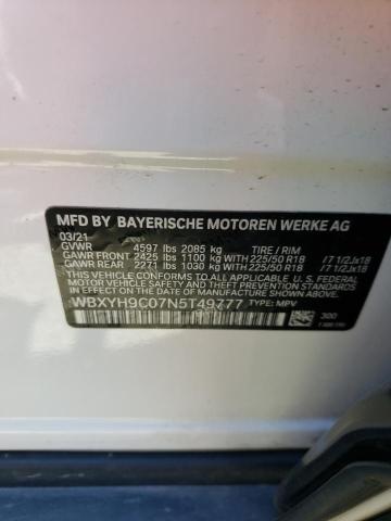 WBXYH9C07N5T49777 BMW X2 Sdrive28i