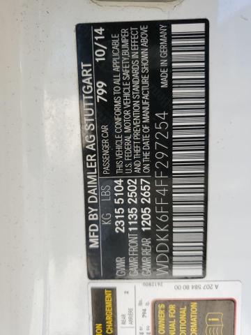 2015 MERCEDES-BENZ E 400 - WDDKK6FF4FF297254