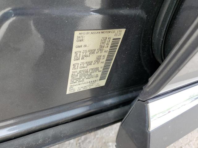 2020 NISSAN MURANO SV 5N1AZ2BJ7LN144482