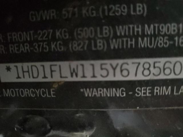 2005 HARLEY-DAVIDSON FLHTCUI SH 1HD1FLW115Y678560