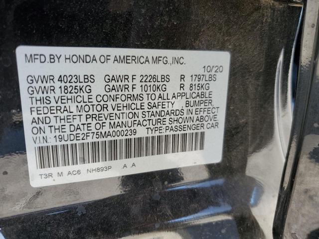 19UDE2F75MA000239 Acura ILX PREMIU 10