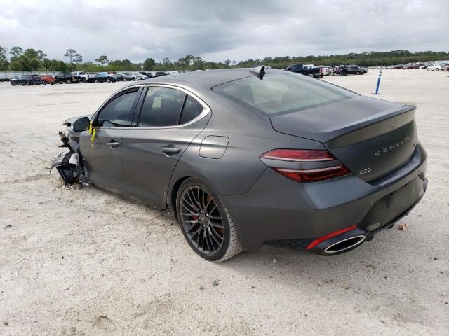 2022 GENESIS G70 LAUNCH - KMTG14TE4NU081130