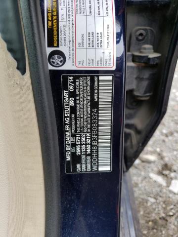 2015 MERCEDES-BENZ E 350 4MAT - WDDHH8JB3FB083324