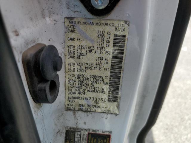 1N6BD0CT9EN733156 Nissan FRONTIER S