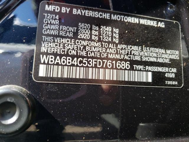 2015 BMW ALPINA B6 - WBA6B4C53FD761686