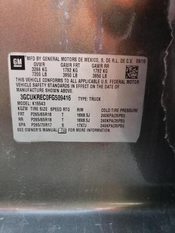 2015 CHEVROLET 1500 - 3GCUKREC0FG509416