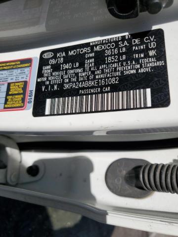 3KPA24AB8KE161082 KIA RIO S