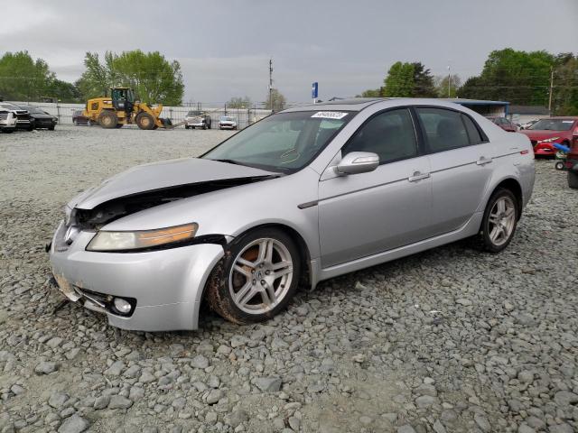 Salvage cars for sale from Copart Mebane, NC: 2008 Acura TL
