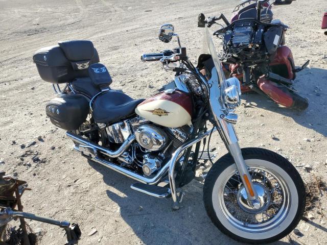 Salvage motorcycles for sale at Hampton, VA auction: 2007 Harley-Davidson Flstn