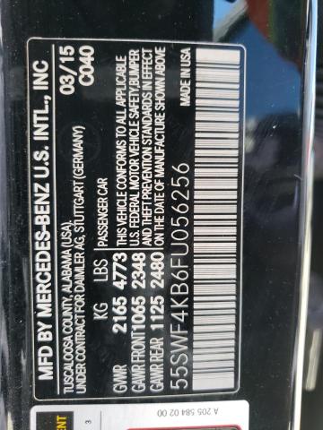 55SWF4KB6FU056256 Mercedes-Benz C 300 4matic