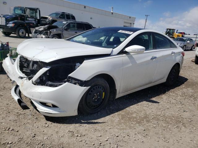 VIN: 5NPEC4AC6CH385665 Auction: COPART Lot: 48732133 Location: UT - OGDEN 5NPEC4AC6CH385665 HYUNDAI SONATA 2012 WHITE Photo 1