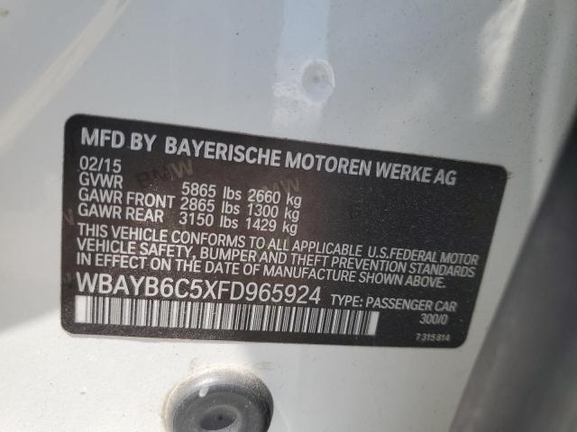 VIN WBAYB6C5XFD965924 2015 BMW 7 Series, 750 XI no.12