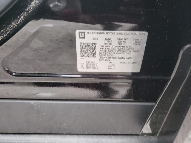 2019 CHEVROLET BLAZER PRE - 3GNKBFRS1KS676390