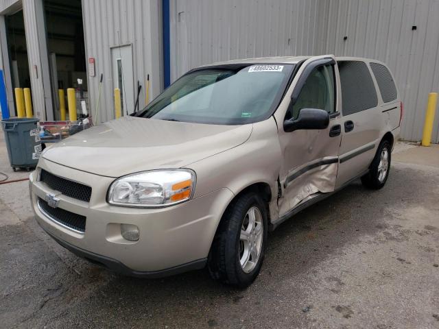 Salvage cars for sale from Copart Rogersville, MO: 2007 Chevrolet Uplander LS