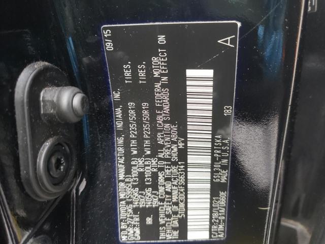 2015 TOYOTA SIENNA SPO - 5TDXK3DC4FS663141