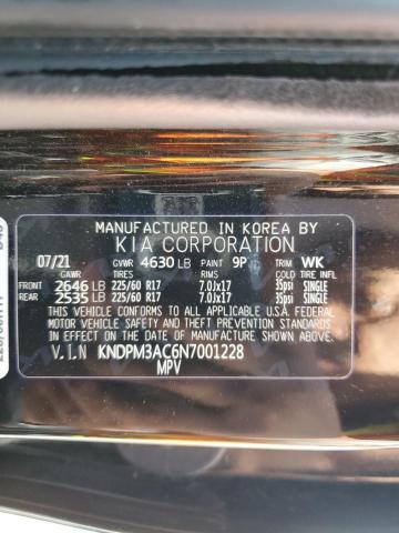 KNDPM3AC6N7001228 KIA Sportage Lx