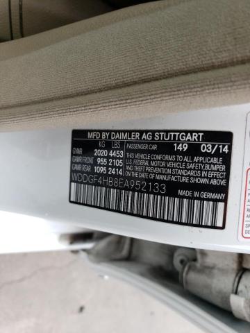 WDDGF4HB8EA952133 Mercedes-Benz C 250