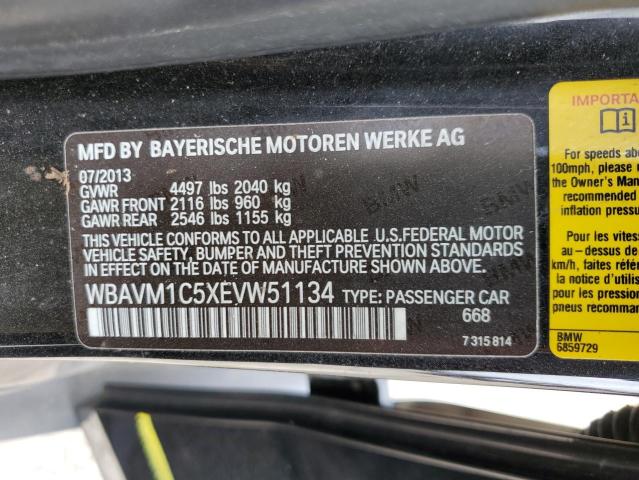 WBAVM1C5XEVW51134 BMW X1 Sdrive28i