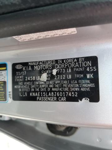 KNAE15LA8J6017452 KIA Stinger