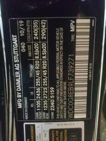 2020 MERCEDES-BENZ GLC 300 4M - WDC0G8EB9LF739271