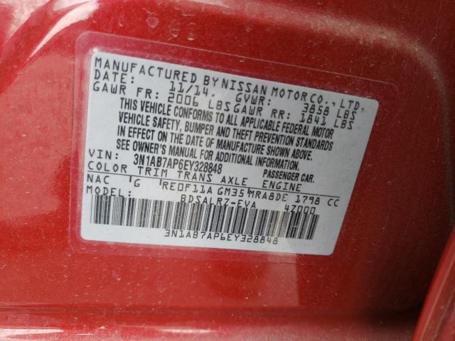 3N1AB7AP6EY328848 Nissan SENTRA S